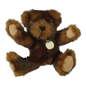 Dan Dee Collectors Choice Teddy Bear Plush 9" Sitting Brown Stuffed Animal Toy